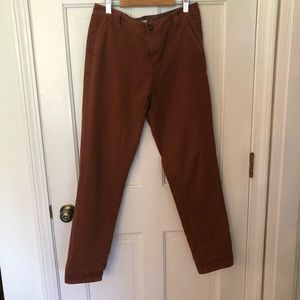 Madewell brown khakis, 4